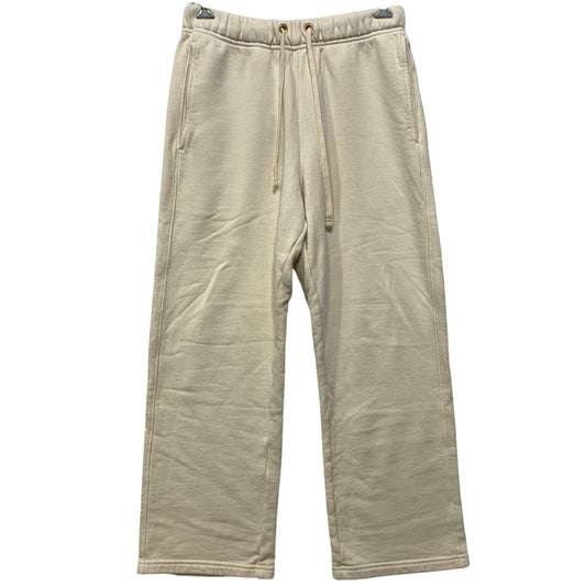 【中古品】【メンズ】 LES TIEN レスティエン CLASSIC FIT SWEAT PANTS クラシック フィット スウェット パンツ ボトムス 152-260720-kh-05-izu サイズ：S カラー：アイボリー 万代Net店