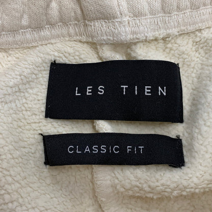 【中古品】【メンズ】 LES TIEN レスティエン CLASSIC FIT SWEAT PANTS クラシック フィット スウェット パンツ ボトムス 152-260720-kh-05-izu サイズ：S カラー：アイボリー 万代Net店