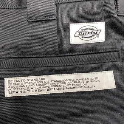 【中古品】【メンズ】 BEDWIN & THE HEARTBREAKERS ベドウィンアンドザハートブレイカーズ × DICKIES ディッキーズ 23SB-4667 10/L SLIM FIT PANTS パンツ ボトムス 153-260723-kh-08-izu サイズ：3 カラー：ブラック 万代Net店