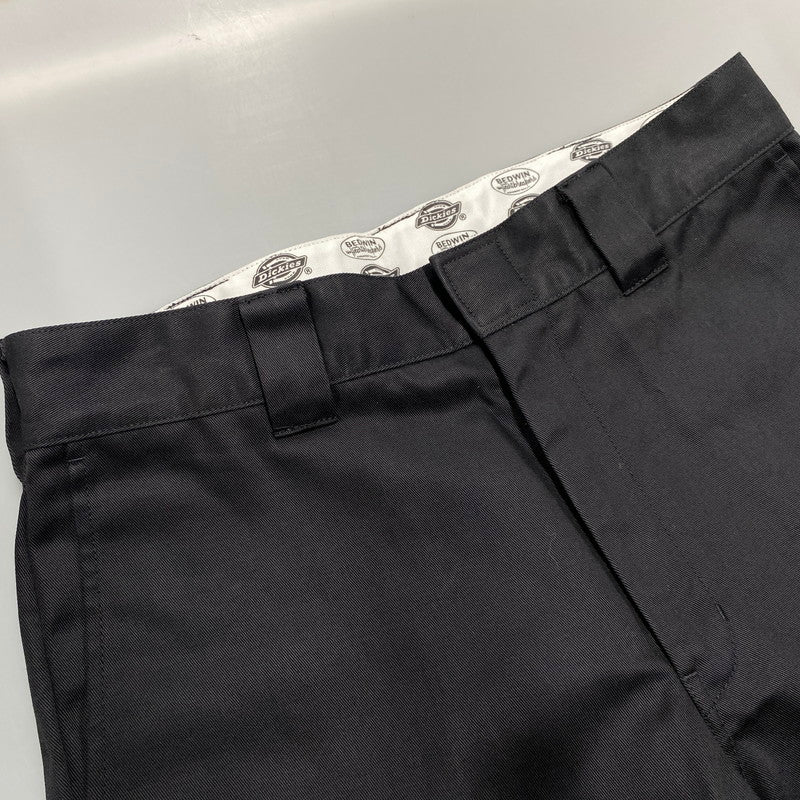 【中古品】【メンズ】 BEDWIN & THE HEARTBREAKERS ベドウィンアンドザハートブレイカーズ × DICKIES ディッキーズ 23SB-4667 10/L SLIM FIT PANTS パンツ ボトムス 153-260723-kh-08-izu サイズ：3 カラー：ブラック 万代Net店
