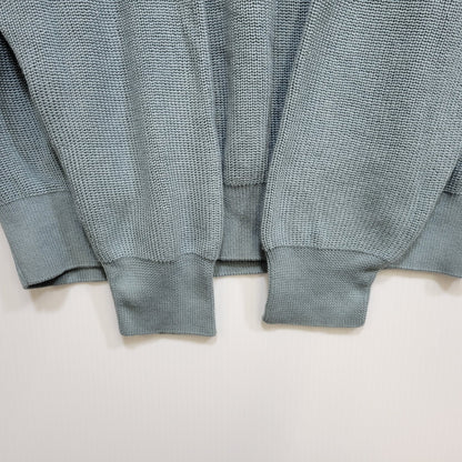 【中古品】【メンズ】 BATONER バトナー CREWNECK KNIT SWEATER 38-88-0074-905 クルーネック ニット セーター BEAMS+別注 140-260723-as-17-izu サイズ：FREE カラー：ライトブルー 万代Net店