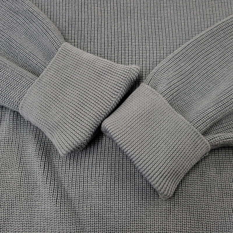 【中古品】【メンズ】 BATONER バトナー CREWNECK KNIT SWEATER 38-88-0074-905 クルーネック ニット セーター BEAMS+別注 140-260723-as-17-izu サイズ：FREE カラー：ライトブルー 万代Net店
