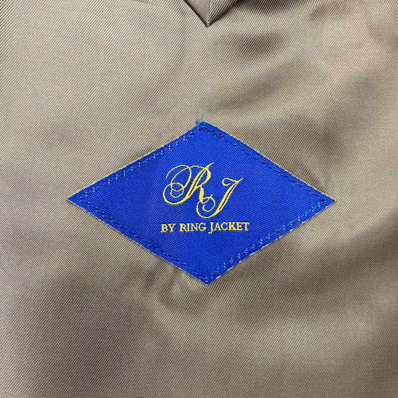 【中古品】【メンズ】 RING JACKET リングジャケット RJ010F03E SOUTIEN COLLAR COAT ステン カラー コート アウター 140-260720-kh-01-izu サイズ：50 カラー：カーキ系 万代Net店