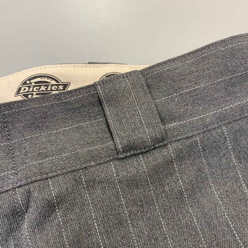 【中古品】【メンズ】 MONKEY TIME モンキータイム × DICKIES ディッキーズ 254M40MT01 STRIPE BAGGY PANTS ストライプ バギー パンツ ボトムス 151-260720-kh-08-izu サイズ：34 カラー：グレー 万代Net店