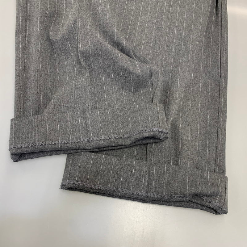 【中古品】【メンズ】 MONKEY TIME モンキータイム × DICKIES ディッキーズ 254M40MT01 STRIPE BAGGY PANTS ストライプ バギー パンツ ボトムス 151-260720-kh-08-izu サイズ：34 カラー：グレー 万代Net店