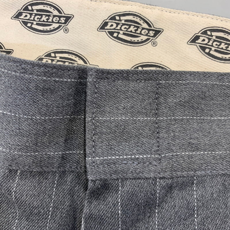 【中古品】【メンズ】 MONKEY TIME モンキータイム × DICKIES ディッキーズ 254M40MT01 STRIPE BAGGY PANTS ストライプ バギー パンツ ボトムス 151-260720-kh-08-izu サイズ：34 カラー：グレー 万代Net店