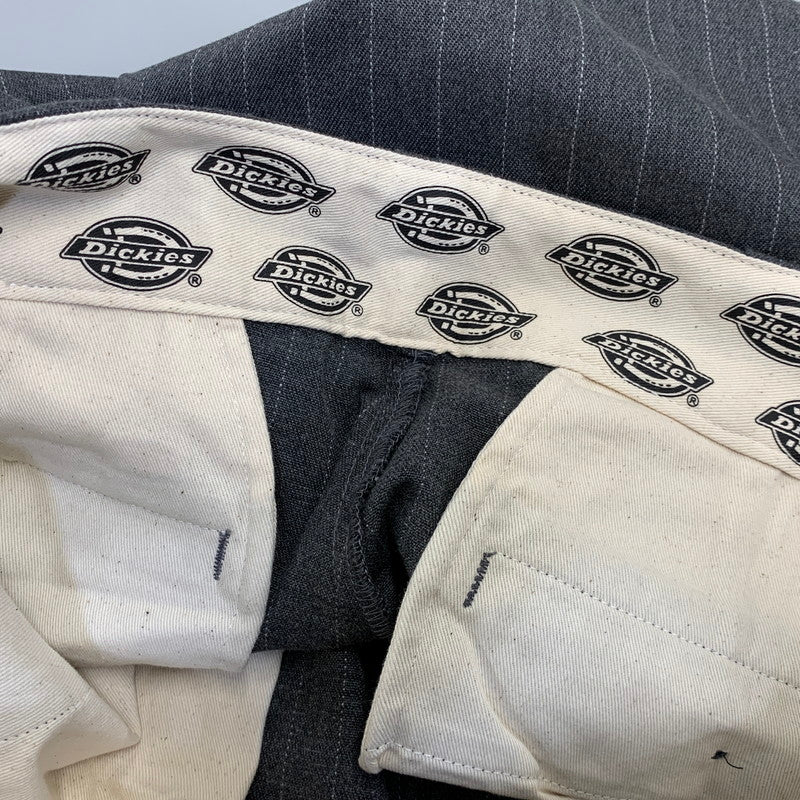 【中古品】【メンズ】 MONKEY TIME モンキータイム × DICKIES ディッキーズ 254M40MT01 STRIPE BAGGY PANTS ストライプ バギー パンツ ボトムス 151-260720-kh-08-izu サイズ：34 カラー：グレー 万代Net店