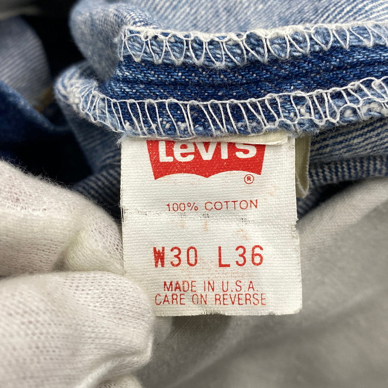 【現状渡し品】【メンズ】 LEVI'S リーバイス 501-5900 刻印552 USA製 501 DENIM PANTS デニム パンツ ボトムス 157-260723-kh-07-izu サイズ：30×36 カラー：インディゴ 万代Net店