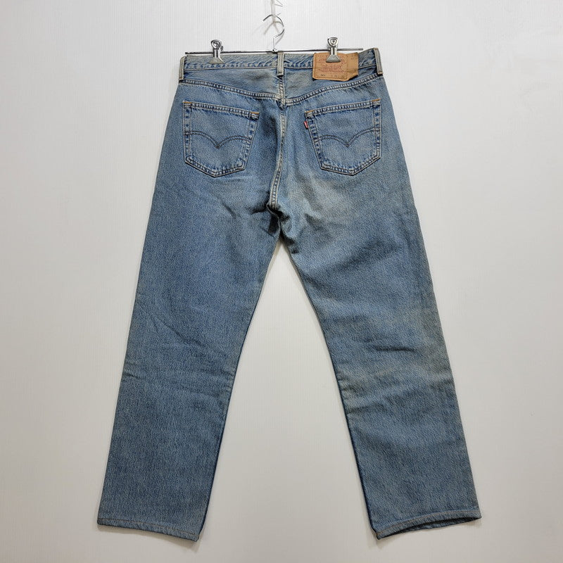 【中古品】【メンズ】 Levi's リーバイス DENIM PANTS 501-6115 デニムパンツ ジーンズ 刻印501 USA製 157-260720-as-19-izu サイズ：36×32 カラー：インディゴ 万代Net店