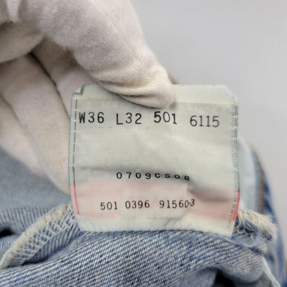 【中古品】【メンズ】 Levi's リーバイス DENIM PANTS 501-6115 デニムパンツ ジーンズ 刻印501 USA製 157-260720-as-19-izu サイズ：36×32 カラー：インディゴ 万代Net店