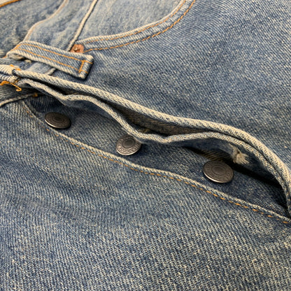 【中古品】【メンズ】 LEVI'S リーバイス 501-0000 刻印552 95年製 USA製 DENIM PANTS デニム パンツ ズボン ボトムス 157-260722-ya-08-izu サイズ：28×36 カラー：ライトインディゴ 万代Net店
