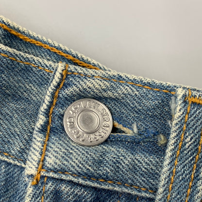 【中古品】【メンズ】 LEVI'S リーバイス 501-0000 刻印552 95年製 USA製 DENIM PANTS デニム パンツ ズボン ボトムス 157-260722-ya-08-izu サイズ：28×36 カラー：ライトインディゴ 万代Net店