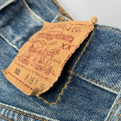 【中古品】【メンズ】 LEVI'S リーバイス 501-0000 刻印552 95年製 USA製 DENIM PANTS デニム パンツ ズボン ボトムス 157-260722-ya-08-izu サイズ：28×36 カラー：ライトインディゴ 万代Net店