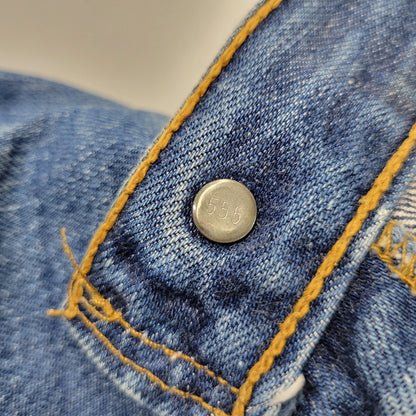 【中古品】【メンズ】 Levi's リーバイス BIG E 501 DENIM PANTS デニムパンツ ジーンズ 刻印555 USA製 110周年記念 157-260720-as-14-izu カラー：インディゴ 万代Net店