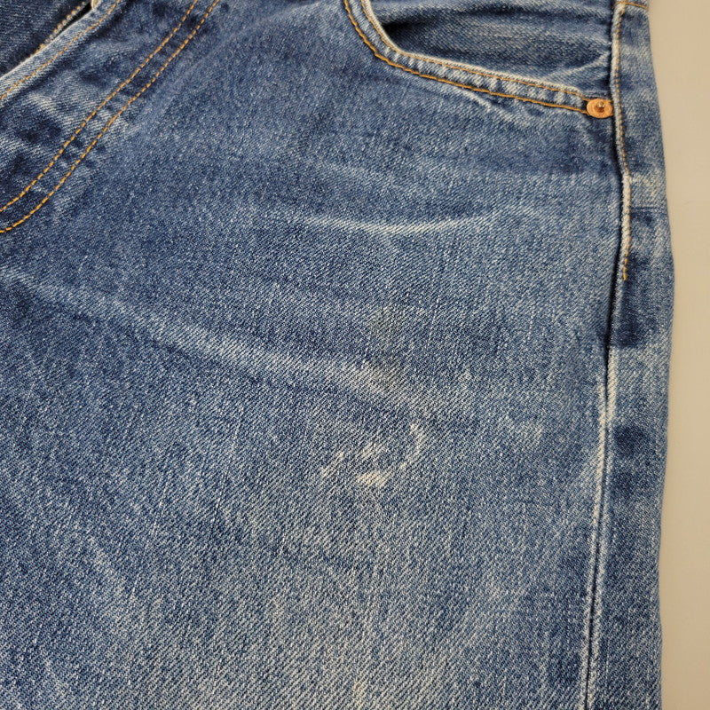 【中古品】【メンズ】 Levi's リーバイス BIG E 501 DENIM PANTS デニムパンツ ジーンズ 刻印555 USA製 110周年記念 157-260720-as-14-izu カラー：インディゴ 万代Net店