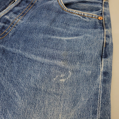 【中古品】【メンズ】 Levi's リーバイス BIG E 501 DENIM PANTS デニムパンツ ジーンズ 刻印555 USA製 110周年記念 157-260720-as-14-izu カラー：インディゴ 万代Net店