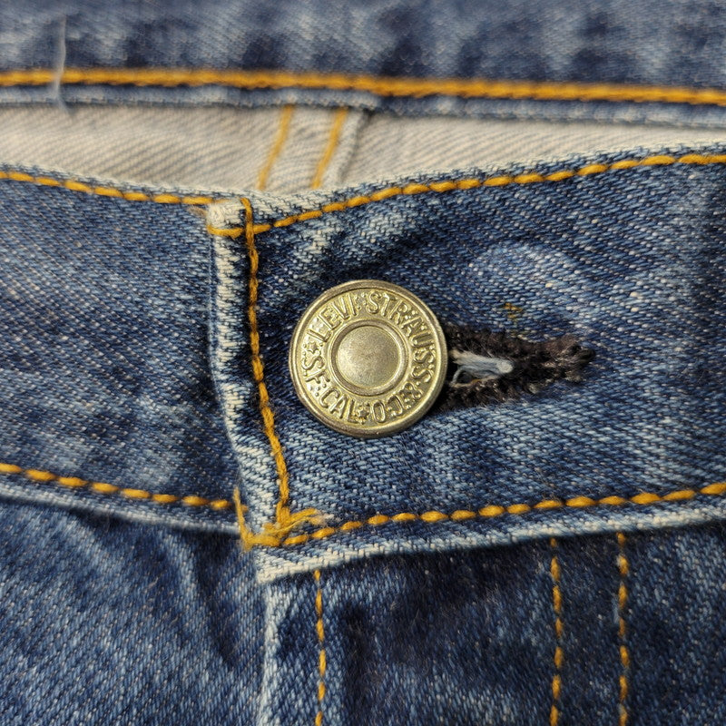 【中古品】【メンズ】 Levi's リーバイス BIG E 501 DENIM PANTS デニムパンツ ジーンズ 刻印555 USA製 110周年記念 157-260720-as-14-izu カラー：インディゴ 万代Net店