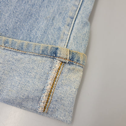 【現状渡し品】【メンズ】 Levi's リーバイス SMALL E 517 BOOTS CUT DENIM PANTS 517-0217 ブーツカット デニムパンツ ジーンズ 刻印650 USA製 均等V 157-260720-as-18-izu サイズ：28×34 カラー：ライトインディゴ 万代Net店