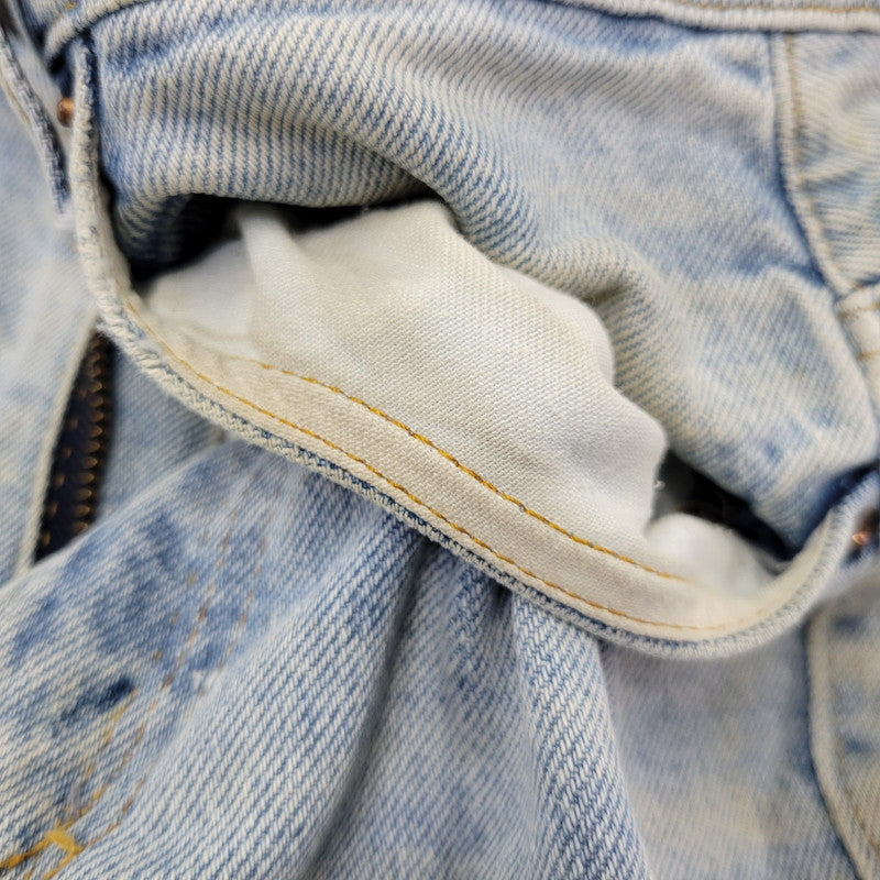 【現状渡し品】【メンズ】 Levi's リーバイス SMALL E 517 BOOTS CUT DENIM PANTS 517-0217 ブーツカット デニムパンツ ジーンズ 刻印650 USA製 均等V 157-260720-as-18-izu サイズ：28×34 カラー：ライトインディゴ 万代Net店
