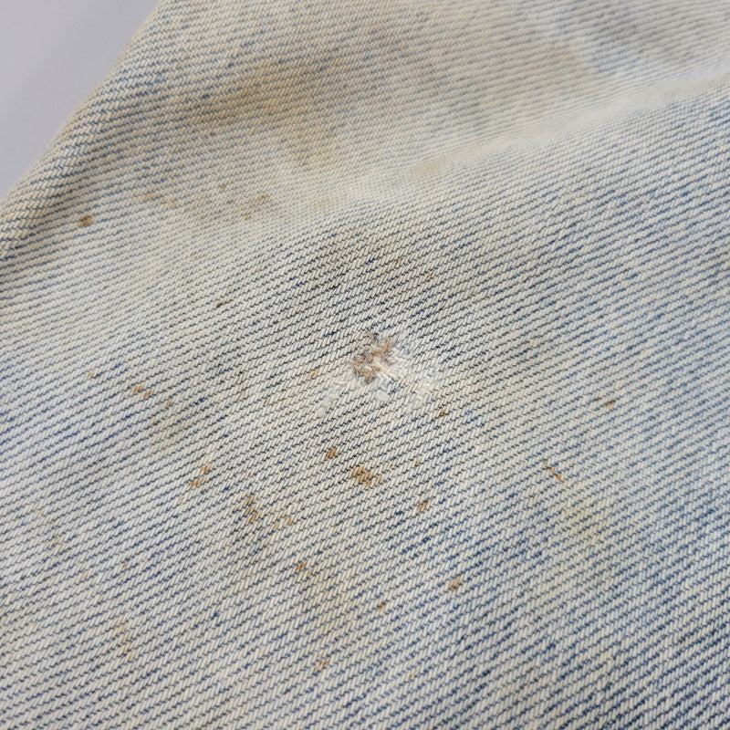 【現状渡し品】【メンズ】 Levi's リーバイス SMALL E 517 BOOTS CUT DENIM PANTS 517-0217 ブーツカット デニムパンツ ジーンズ 刻印650 USA製 均等V 157-260720-as-18-izu サイズ：28×34 カラー：ライトインディゴ 万代Net店