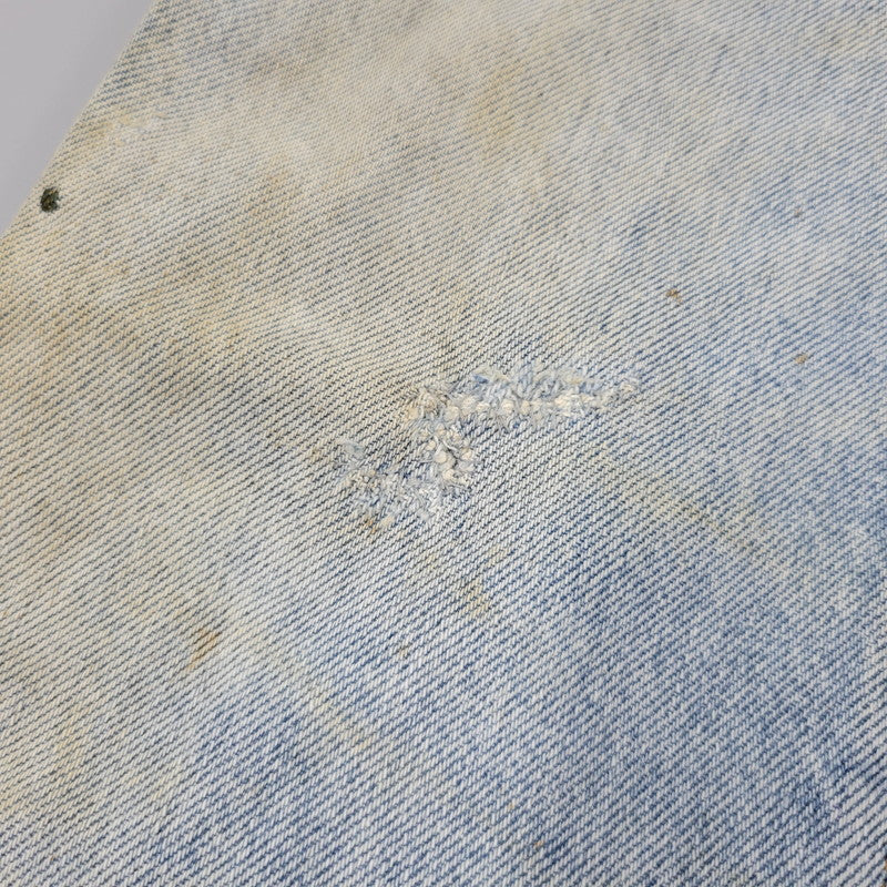 【現状渡し品】【メンズ】 Levi's リーバイス SMALL E 517 BOOTS CUT DENIM PANTS 517-0217 ブーツカット デニムパンツ ジーンズ 刻印650 USA製 均等V 157-260720-as-18-izu サイズ：28×34 カラー：ライトインディゴ 万代Net店