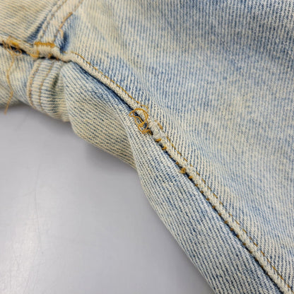 【現状渡し品】【メンズ】 Levi's リーバイス SMALL E 517 BOOTS CUT DENIM PANTS 517-0217 ブーツカット デニムパンツ ジーンズ 刻印650 USA製 均等V 157-260720-as-18-izu サイズ：28×34 カラー：ライトインディゴ 万代Net店