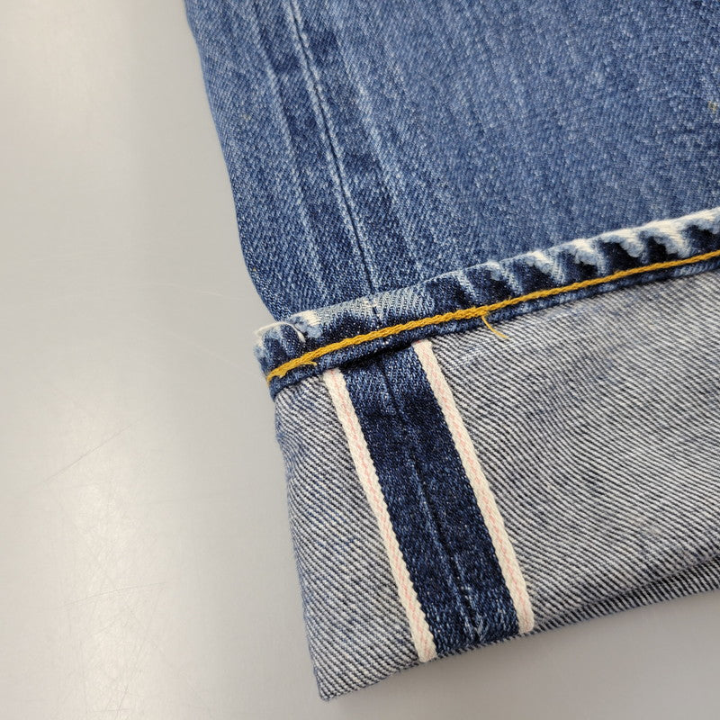 【現状渡し品】【メンズ】 Levi's リーバイス BIG E 501XX DENIM PANTS 501-0003 デニムパンツ ジーンズ 刻印555 USA製 1955復刻 セルビッチ Vステッチ 157-260720-as-17-izu サイズ：29×36 カラー：インディゴ 万代Net店