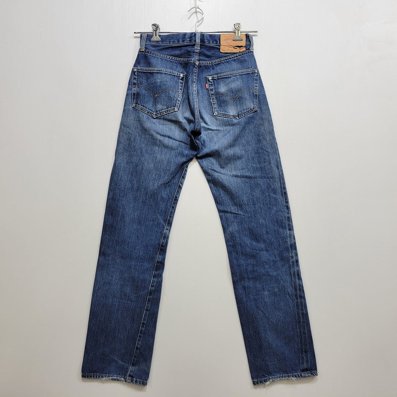 【現状渡し品】【メンズ】 Levi's リーバイス BIG E 501XX DENIM PANTS 501-0003 デニムパンツ ジーンズ 刻印555 USA製 1955復刻 セルビッチ Vステッチ 157-260720-as-17-izu サイズ：29×36 カラー：インディゴ 万代Net店