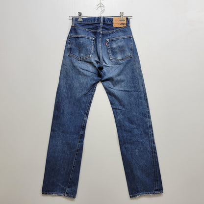 【現状渡し品】【メンズ】 Levi's リーバイス BIG E 501XX DENIM PANTS 501-0003 デニムパンツ ジーンズ 刻印555 USA製 1955復刻 セルビッチ Vステッチ 157-260720-as-17-izu サイズ：29×36 カラー：インディゴ 万代Net店