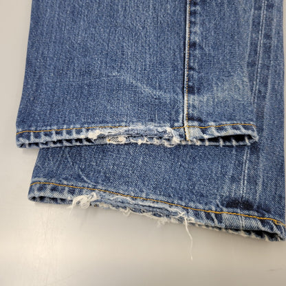 【現状渡し品】【メンズ】 Levi's リーバイス BIG E 501XX DENIM PANTS 501-0003 デニムパンツ ジーンズ 刻印555 USA製 1955復刻 セルビッチ Vステッチ 157-260720-as-17-izu サイズ：29×36 カラー：インディゴ 万代Net店