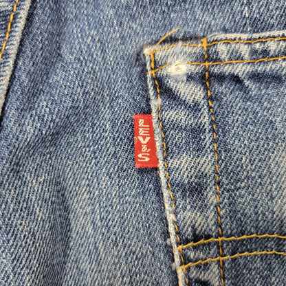 【現状渡し品】【メンズ】 Levi's リーバイス BIG E 501XX DENIM PANTS 501-0003 デニムパンツ ジーンズ 刻印555 USA製 1955復刻 セルビッチ Vステッチ 157-260720-as-17-izu サイズ：29×36 カラー：インディゴ 万代Net店
