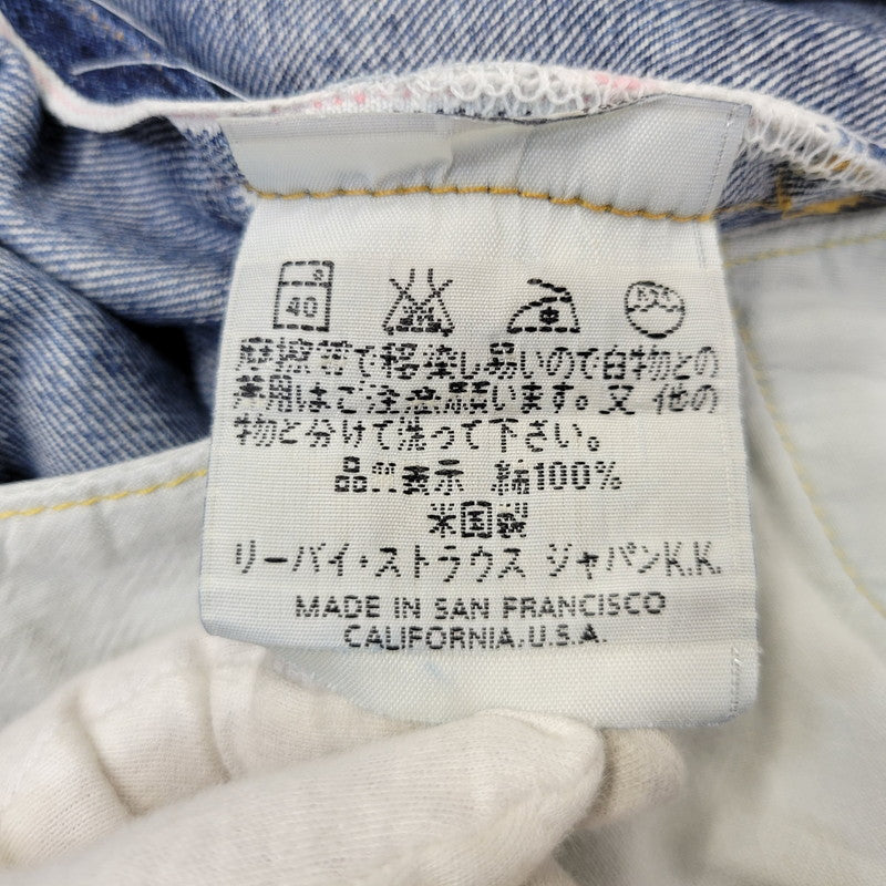 【現状渡し品】【メンズ】 Levi's リーバイス BIG E 501XX DENIM PANTS 501-0003 デニムパンツ ジーンズ 刻印555 USA製 1955復刻 セルビッチ Vステッチ 157-260720-as-17-izu サイズ：29×36 カラー：インディゴ 万代Net店