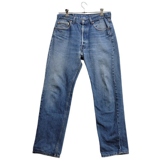 【中古品】【メンズ】 Levi's リーバイス SMALL E BUTTON FLY DENIM PANTS ボタンフライ デニムパンツ ジーンズ 刻印653 不均等V 裾シングル 157-260720-as-15-izu カラー：インディゴ 万代Net店