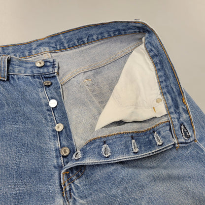 【中古品】【メンズ】 Levi's リーバイス SMALL E BUTTON FLY DENIM PANTS ボタンフライ デニムパンツ ジーンズ 刻印653 不均等V 裾シングル 157-260720-as-15-izu カラー：インディゴ 万代Net店