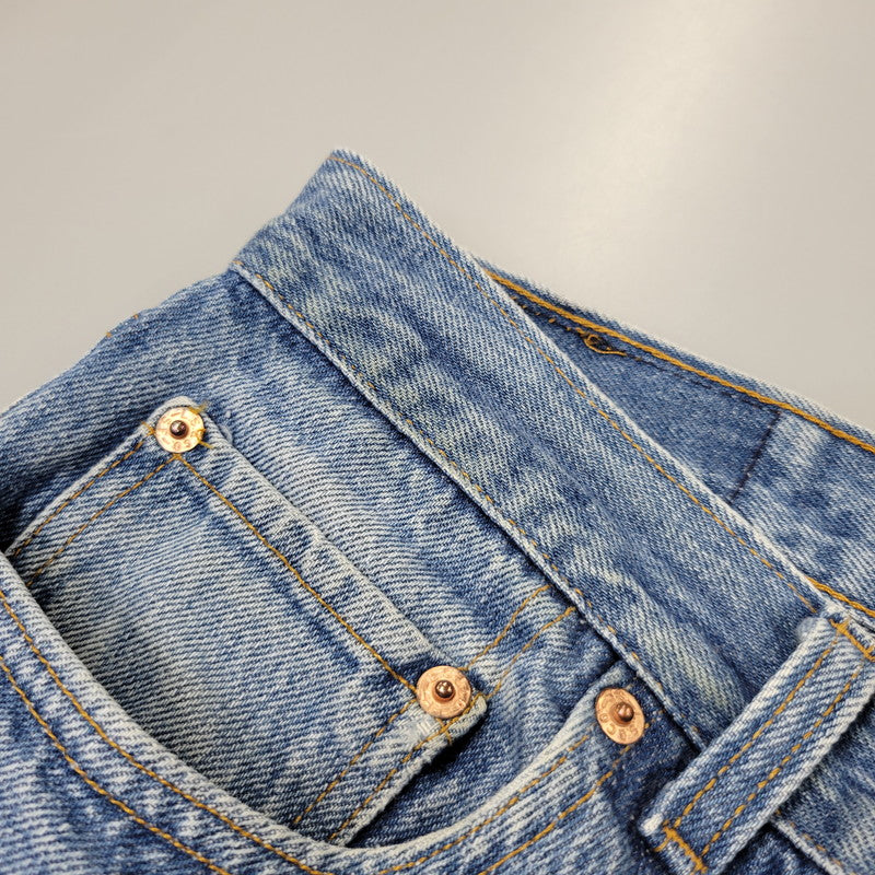 【中古品】【メンズ】 Levi's リーバイス SMALL E BUTTON FLY DENIM PANTS ボタンフライ デニムパンツ ジーンズ 刻印653 不均等V 裾シングル 157-260720-as-15-izu カラー：インディゴ 万代Net店