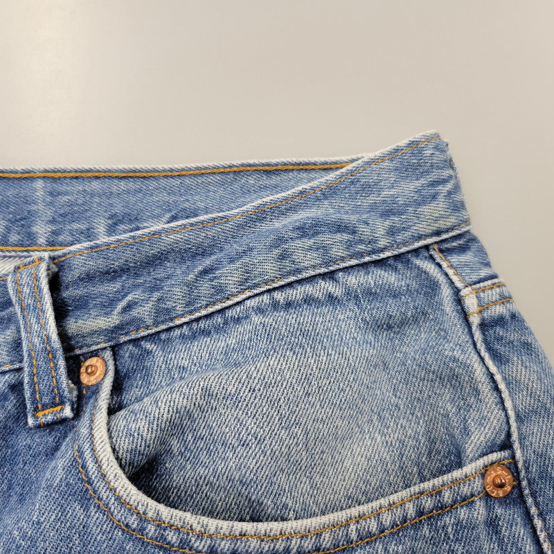 【中古品】【メンズ】 Levi's リーバイス SMALL E BUTTON FLY DENIM PANTS ボタンフライ デニムパンツ ジーンズ 刻印653 不均等V 裾シングル 157-260720-as-15-izu カラー：インディゴ 万代Net店