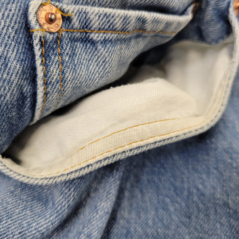 【中古品】【メンズ】 Levi's リーバイス SMALL E BUTTON FLY DENIM PANTS ボタンフライ デニムパンツ ジーンズ 刻印653 不均等V 裾シングル 157-260720-as-15-izu カラー：インディゴ 万代Net店