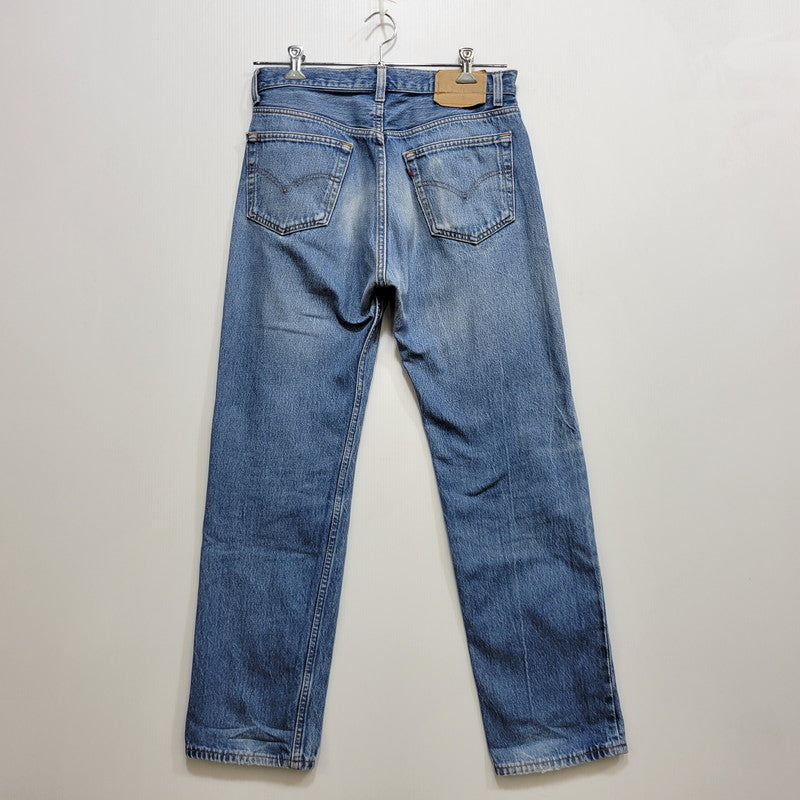 【中古品】【メンズ】 Levi's リーバイス SMALL E BUTTON FLY DENIM PANTS ボタンフライ デニムパンツ ジーンズ 刻印653 不均等V 裾シングル 157-260720-as-15-izu カラー：インディゴ 万代Net店