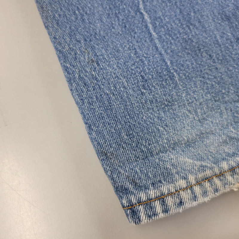 【中古品】【メンズ】 Levi's リーバイス SMALL E BUTTON FLY DENIM PANTS ボタンフライ デニムパンツ ジーンズ 刻印653 不均等V 裾シングル 157-260720-as-15-izu カラー：インディゴ 万代Net店