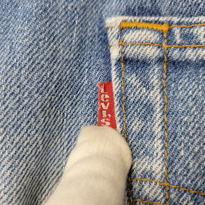 【中古品】【メンズ】 Levi's リーバイス SMALL E BUTTON FLY DENIM PANTS ボタンフライ デニムパンツ ジーンズ 刻印653 不均等V 裾シングル 157-260720-as-15-izu カラー：インディゴ 万代Net店