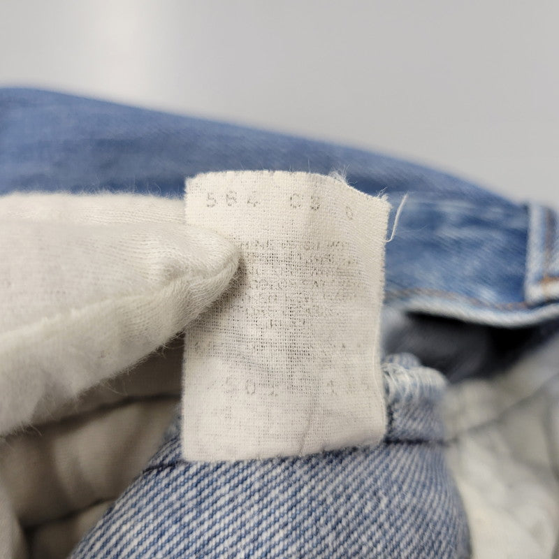 【中古品】【メンズ】 Levi's リーバイス SMALL E BUTTON FLY DENIM PANTS ボタンフライ デニムパンツ ジーンズ 刻印653 不均等V 裾シングル 157-260720-as-15-izu カラー：インディゴ 万代Net店