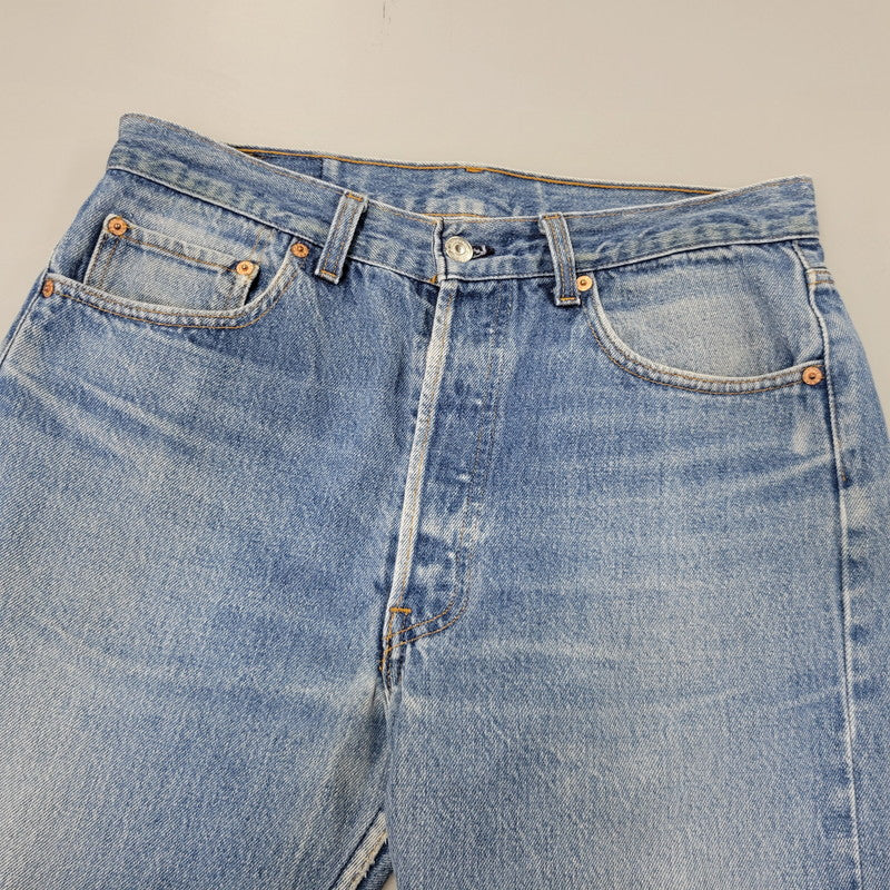 【中古品】【メンズ】 Levi's リーバイス SMALL E BUTTON FLY DENIM PANTS ボタンフライ デニムパンツ ジーンズ 刻印653 不均等V 裾シングル 157-260720-as-15-izu カラー：インディゴ 万代Net店