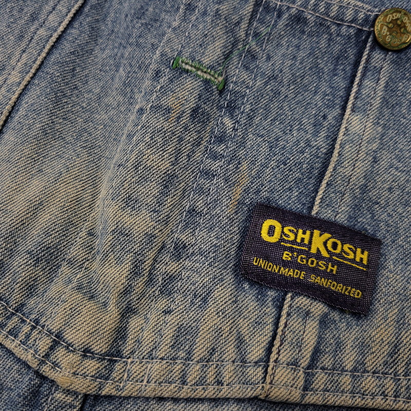【現状渡し品】【メンズ】 OSHKOSH オシュコシュ 42TALON OVERALLS オーバーオール 157-260720-as-29-izu カラー：インディゴ 万代Net店