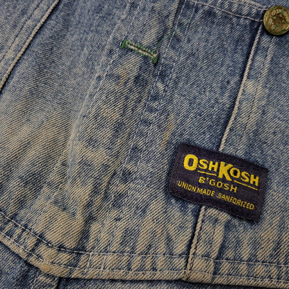 【現状渡し品】【メンズ】 OSHKOSH オシュコシュ 42TALON OVERALLS オーバーオール 157-260720-as-29-izu カラー：インディゴ 万代Net店