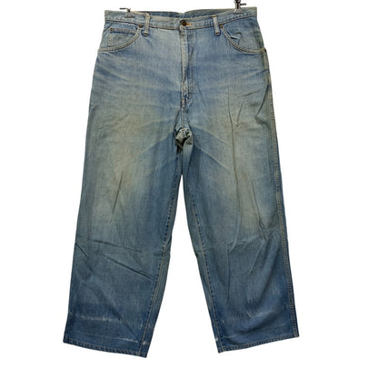 【現状渡し品】【メンズ】 EDWIN エドウィン1072 旧タグ 70’S WIDE DENIM PANTS ワイド デニム パンツ ズボン ボトムス 157-260722-ya-13-izu サイズ：38 カラー：インディゴ 万代Net店