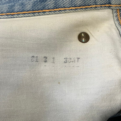 【現状渡し品】【メンズ】 EDWIN エドウィン1072 旧タグ 70’S WIDE DENIM PANTS ワイド デニム パンツ ズボン ボトムス 157-260722-ya-13-izu サイズ：38 カラー：インディゴ 万代Net店