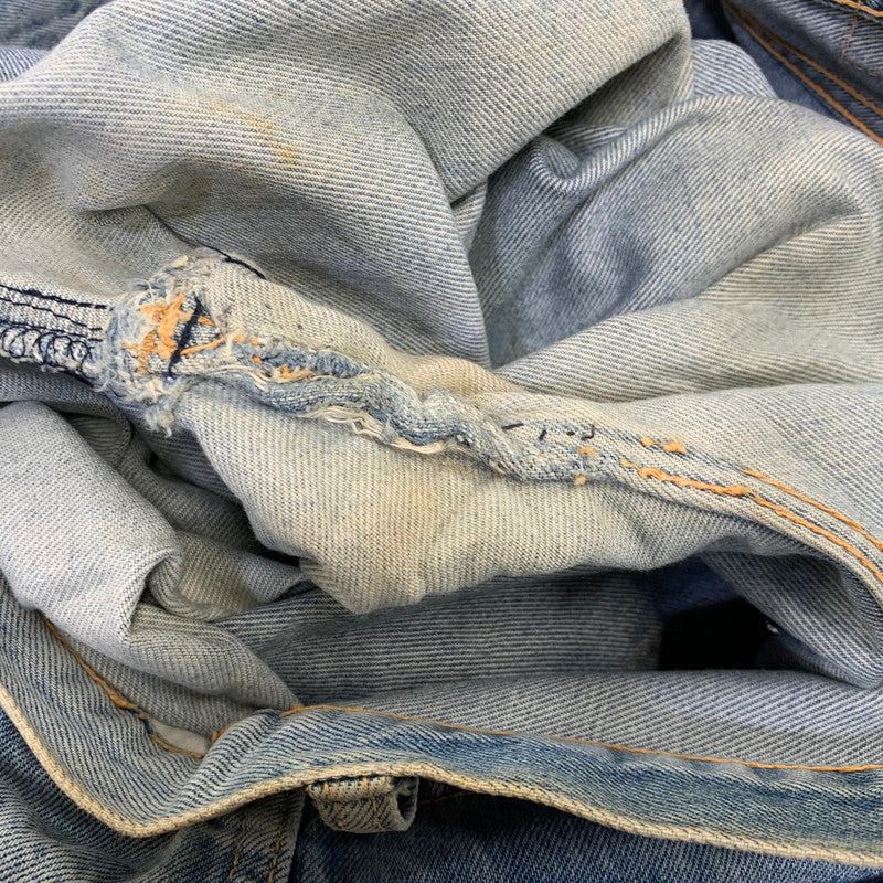 【現状渡し品】【メンズ】 EDWIN エドウィン1072 旧タグ 70’S WIDE DENIM PANTS ワイド デニム パンツ ズボン ボトムス 157-260722-ya-13-izu サイズ：38 カラー：インディゴ 万代Net店
