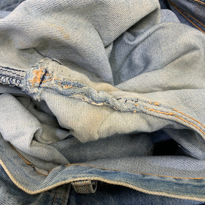 【現状渡し品】【メンズ】 EDWIN エドウィン1072 旧タグ 70’S WIDE DENIM PANTS ワイド デニム パンツ ズボン ボトムス 157-260722-ya-13-izu サイズ：38 カラー：インディゴ 万代Net店