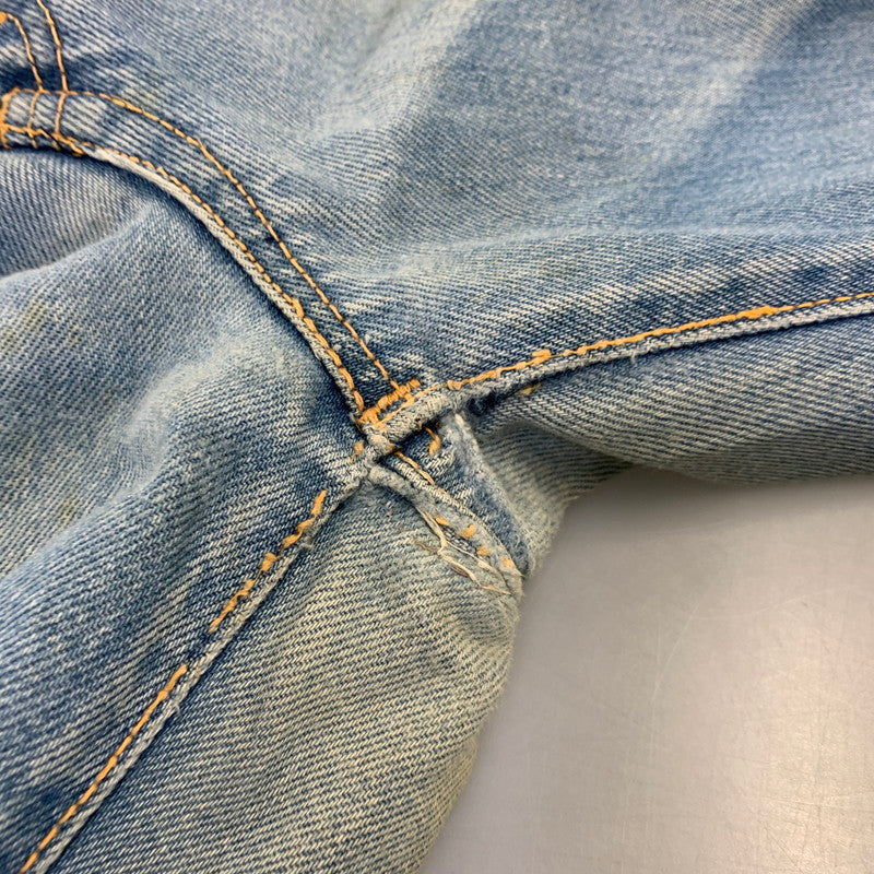 【現状渡し品】【メンズ】 EDWIN エドウィン1072 旧タグ 70’S WIDE DENIM PANTS ワイド デニム パンツ ズボン ボトムス 157-260722-ya-13-izu サイズ：38 カラー：インディゴ 万代Net店