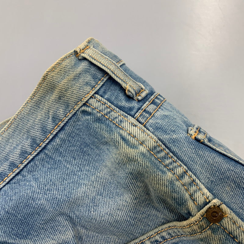 【現状渡し品】【メンズ】 EDWIN エドウィン1072 旧タグ 70’S WIDE DENIM PANTS ワイド デニム パンツ ズボン ボトムス 157-260722-ya-13-izu サイズ：38 カラー：インディゴ 万代Net店